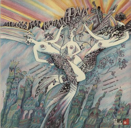 Richard Davis Muses For Richard Davis vinyl LP album (LP record) New Zealand RZJLPMU668347