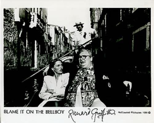 Richard Griffiths Blame It On The Bellboy photograph UK RG2PHBL285300