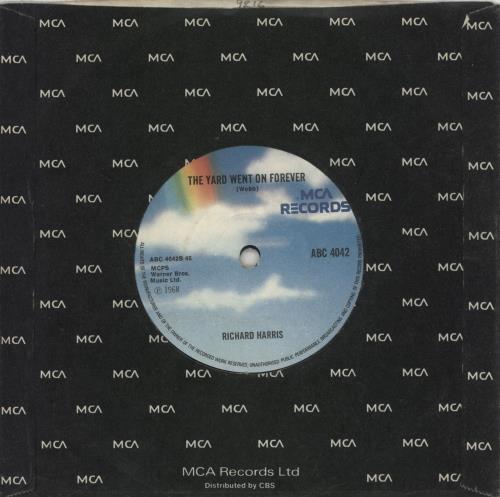 Richard Harris Macarthur Park 7" vinyl single (7 inch record / 45) UK RHR07MA747372