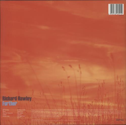 Richard Hawley Further - Autographed picture disc LP (vinyl picture disc album) UK WLEPDFU791105