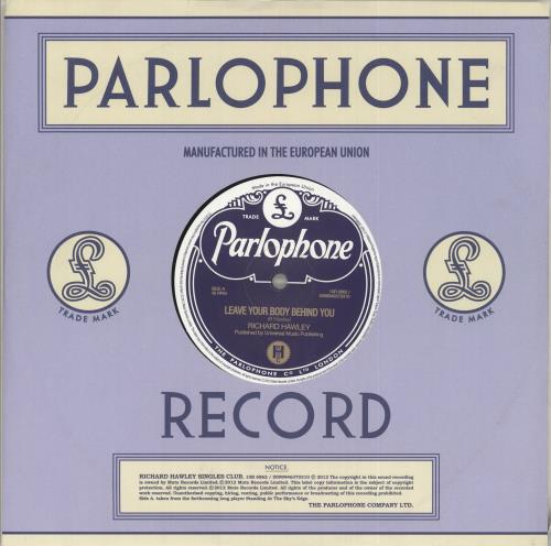 Richard Hawley Leave Your Body Behind You 10" vinyl single (10 inch record) UK WLE10LE718904