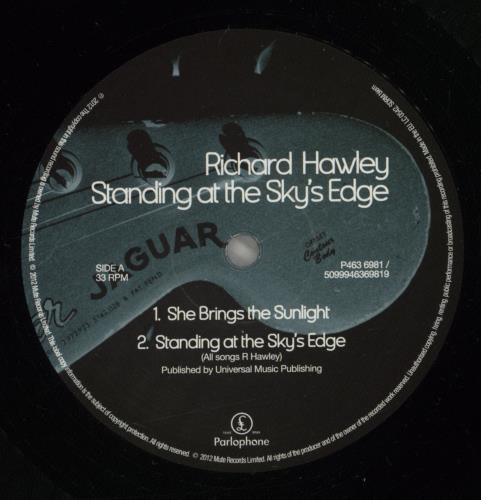 Richard Hawley Standing At The Sky's Edge 2-LP vinyl record set (Double LP Album) UK WLE2LST886985