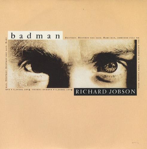Richard Jobson Badman 7" vinyl single (7 inch record / 45) UK RJB07BA163181