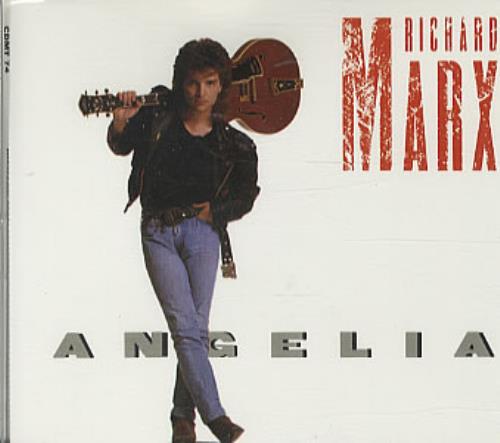 Richard Marx Angelia CD single (CD5 / 5") UK MRXC5AN45782