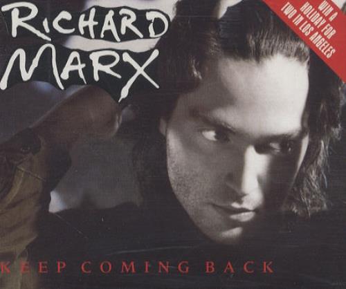 Richard Marx Keep Coming Back CD single (CD5 / 5") UK MRXC5KE131614