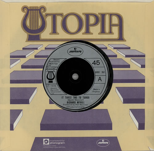 Richard Myhill It Takes Two To Tango 7" vinyl single (7 inch record / 45) UK RUU07IT573922