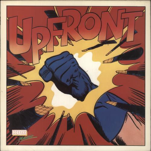 Richard Myhill Up Front vinyl LP album (LP record) UK RUULPUP856441