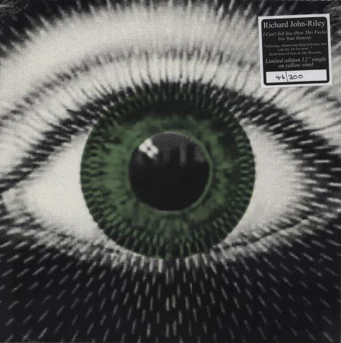 Richard Riley I Can't Tell You (How This Feels) - Yellow vinyl 12" vinyl single (12 inch record / Maxi-single) UK 2LQ12IC760682