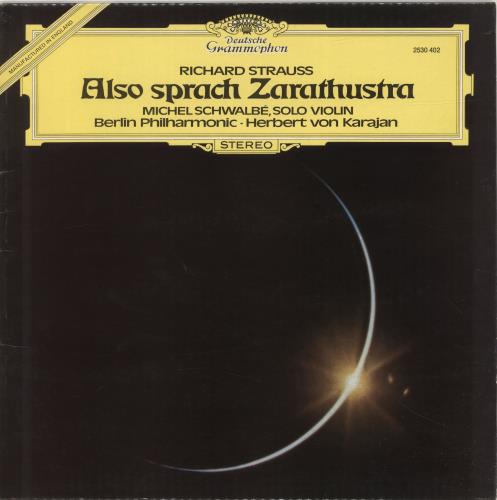 Richard Strauss Also Sprach Zarathustra vinyl LP album (LP record) UK RG6LPAL690740