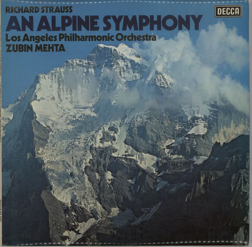 Richard Strauss An Alpine Symphony vinyl LP album (LP record) UK RG6LPAN638643