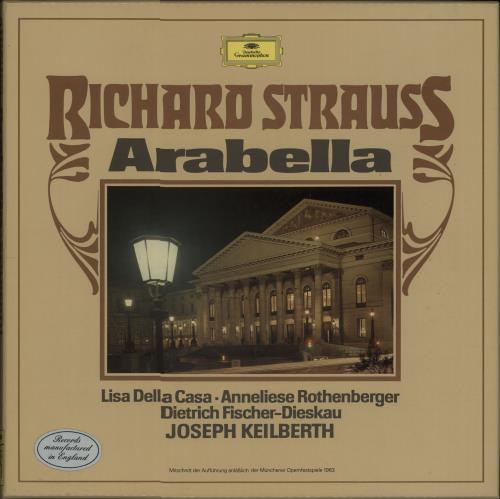 Richard Strauss Arabella Vinyl Box Set UK RG6VXAR664314