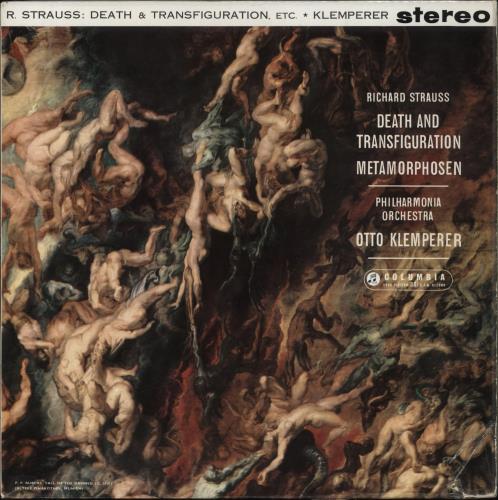 Richard Strauss Death And Transfiguration / Metamorphosen vinyl LP album (LP record) UK RG6LPDE836747