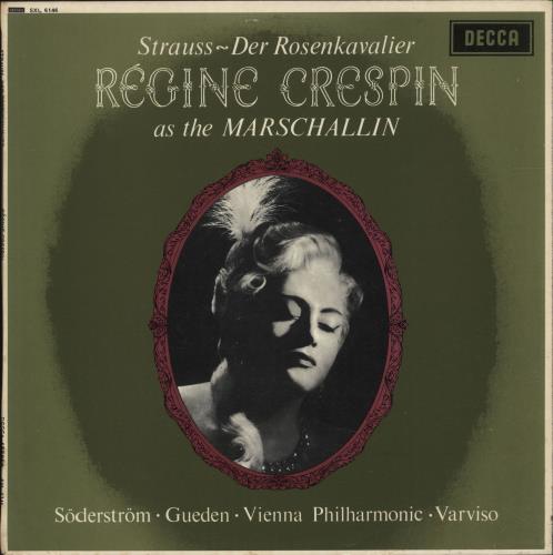 Richard Strauss Der Rosenkavalier - 2nd vinyl LP album (LP record) UK RG6LPDE699886