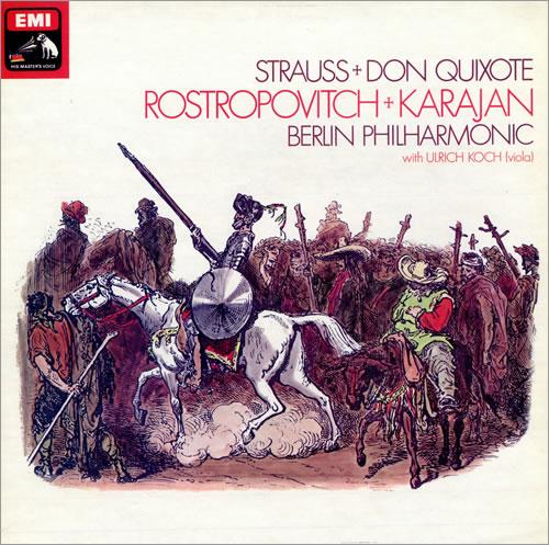 Richard Strauss Don Quixote vinyl LP album (LP record) UK RG6LPDO481829