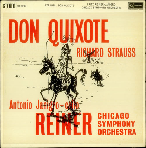 Richard Strauss Don Quixote vinyl LP album (LP record) UK RG6LPDO540493