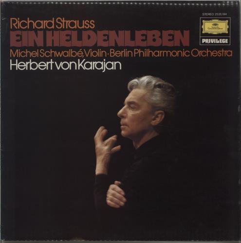 Richard Strauss Ein Heldenleben vinyl LP album (LP record) UK RG6LPEI672999