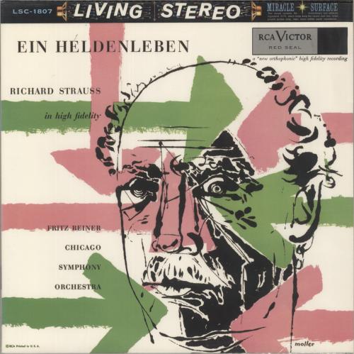 Richard Strauss Richard Strauss: Ein Heldenleben - 180gram vinyl LP album (LP record) UK RG6LPRI874549