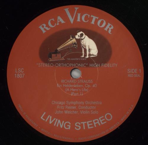 Richard Strauss Richard Strauss: Ein Heldenleben - 180gram vinyl LP album (LP record) UK RG6LPRI874549