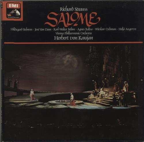 Richard Strauss Salome - colour stamp Vinyl Box Set UK RG6VXSA687474