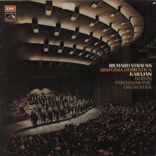 Richard Strauss Sinfonia Domestica vinyl LP album (LP record) UK RG6LPSI760554