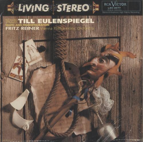 Richard Strauss Till Eulenspiegel / Death And Transfiguration - 180gram vinyl LP album (LP record) US RG6LPTI874671