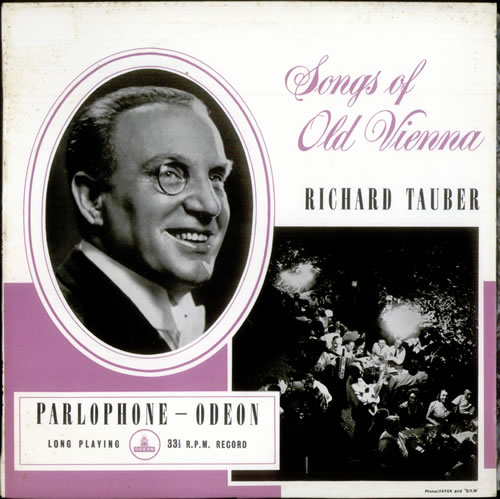 Richard Tauber Songs of Old Vienna 10" vinyl single (10 inch record) UK R1G10SO535250