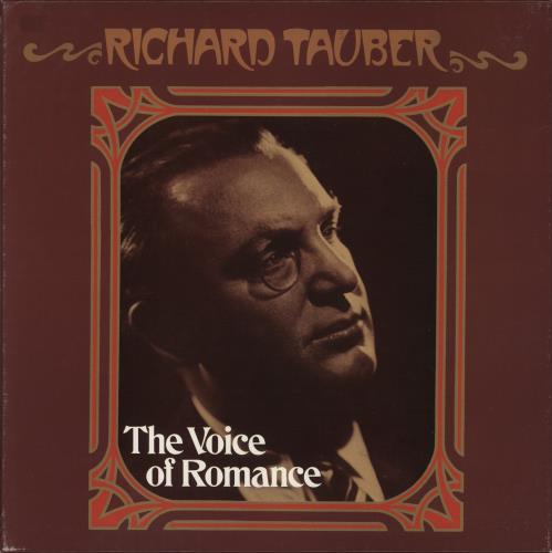 Richard Tauber The Voice Of Romance Vinyl Box Set UK R1GVXTH878227