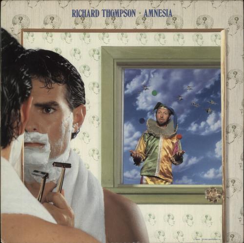 Richard Thompson Amnesia vinyl LP album (LP record) US RTHLPAM873619