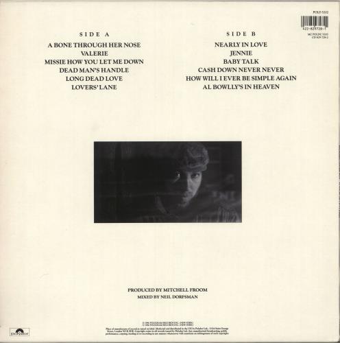 Richard Thompson Daring Adventures + Insert vinyl LP album (LP record) UK RTHLPDA736881