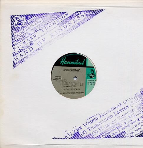 Richard Thompson Hand Of Kindness Sampler 12" vinyl single (12 inch record / Maxi-single) US RTH12HA123979