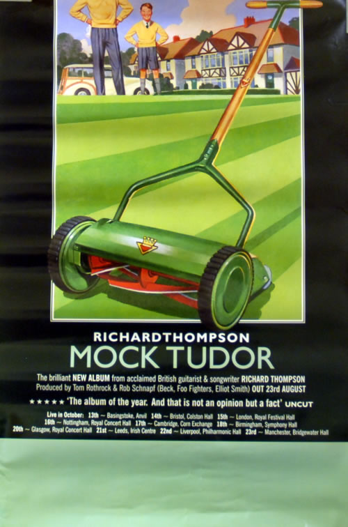 Richard Thompson Mock Tudor poster UK RTHPOMO610463