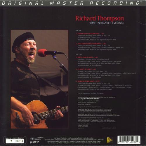 Richard Thompson Some Enchanted Evenings 12" vinyl single (12 inch record / Maxi-single) US RTH12SO792907