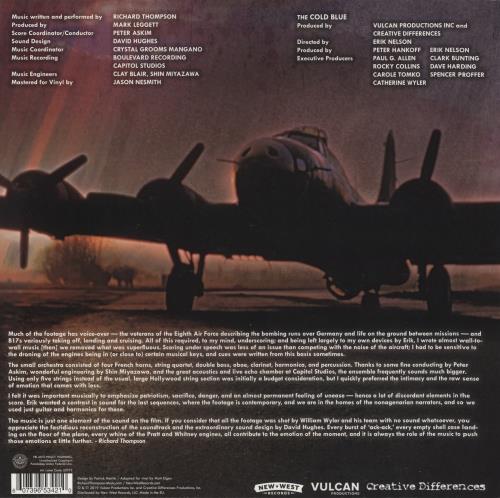 Richard Thompson The Cold Blue - Cold Blue Vinyl - RSD 2019 2-LP vinyl record set (Double LP Album) UK RTH2LTH863492