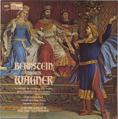 Richard Wagner Bernstein Conducts Wagner vinyl LP album (LP record) UK WGXLPBE792954