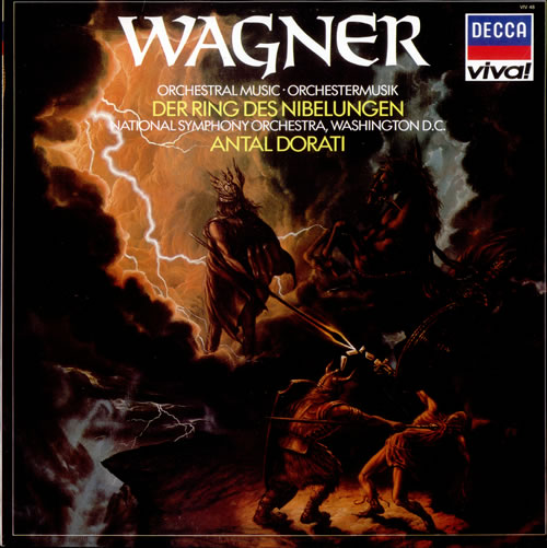 Richard Wagner Der Ring Des Nibelungen vinyl LP album (LP record) UK WGXLPDE525649