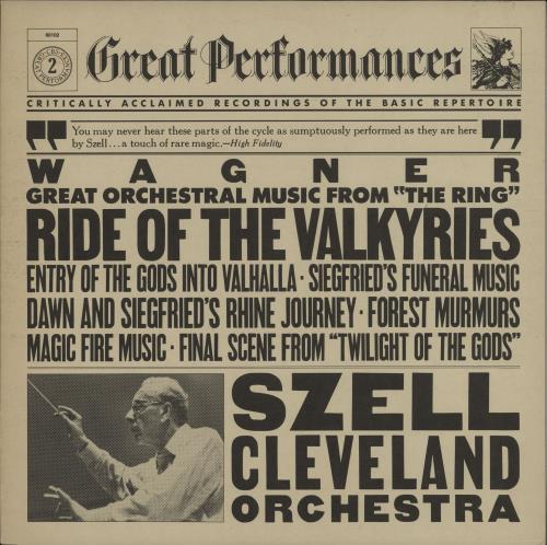 Richard Wagner Great Orchestral Music From "The Ring" vinyl LP album (LP record) Dutch WGXLPGR764791