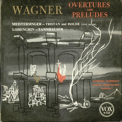 Richard Wagner Overtures and Preludes vinyl LP album (LP record) UK WGXLPOV530908