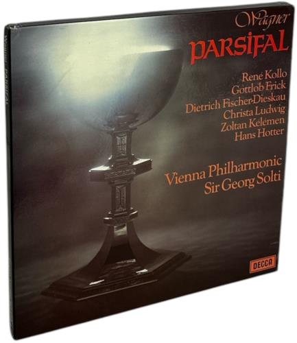 Richard Wagner Parsifal 5-LP vinyl album record set UK WGX5LPA538696