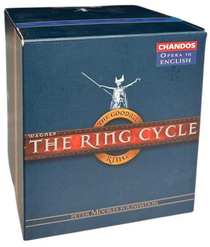 Richard Wagner The Goodall Ring Cycle CD Album Box Set UK WGXDXTH887908
