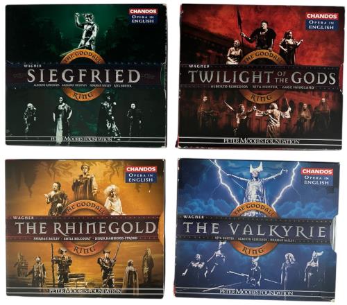 Richard Wagner The Goodall Ring Cycle CD Album Box Set UK WGXDXTH887908