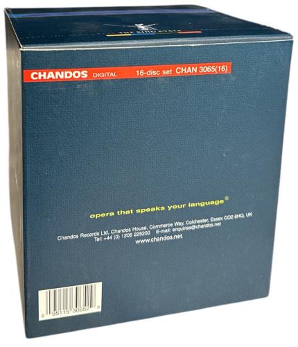 Richard Wagner The Goodall Ring Cycle CD Album Box Set UK WGXDXTH887908