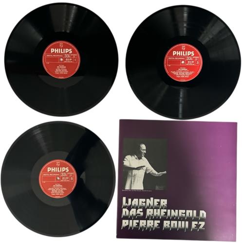 Richard Wagner Wagner: Das Rheingold Vinyl Box Set Dutch WGXVXWA879769
