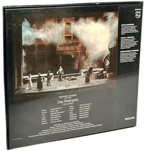 Richard Wagner Wagner: Das Rheingold Vinyl Box Set Dutch WGXVXWA879769