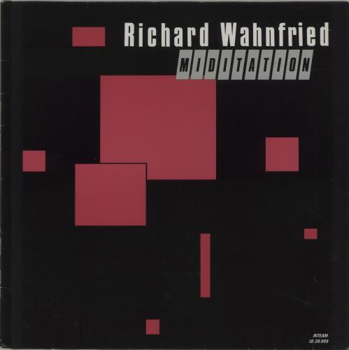 Richard Wahnfried Miditation vinyl LP album (LP record) German R2LLPMI687572