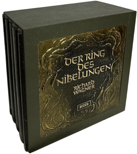 Richard Wagner Der Ring Des Nibelungen - Georg Solti Vinyl Box Set UK WGXVXDE529002