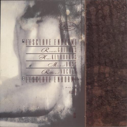 Richenel L'esclave Endormi 12" vinyl single (12 inch record / Maxi-single) UK R6G12LE623866