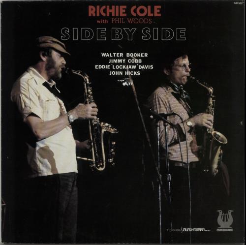 Richie Cole Side By Side vinyl LP album (LP record) Australian 4RCLPSI651279