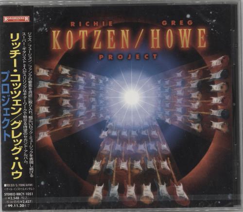 Richie Kotzen Project CD album (CDLP) Japanese R2-CDPR732176