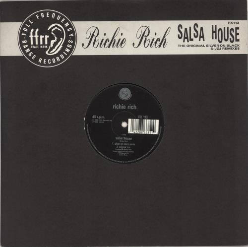 Richie Rich Salsa House 12" vinyl single (12 inch record / Maxi-single) UK RII12SA710086