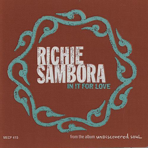 Richie Sambora In It For Love CD single (CD5 / 5") US RSBC5IN115719